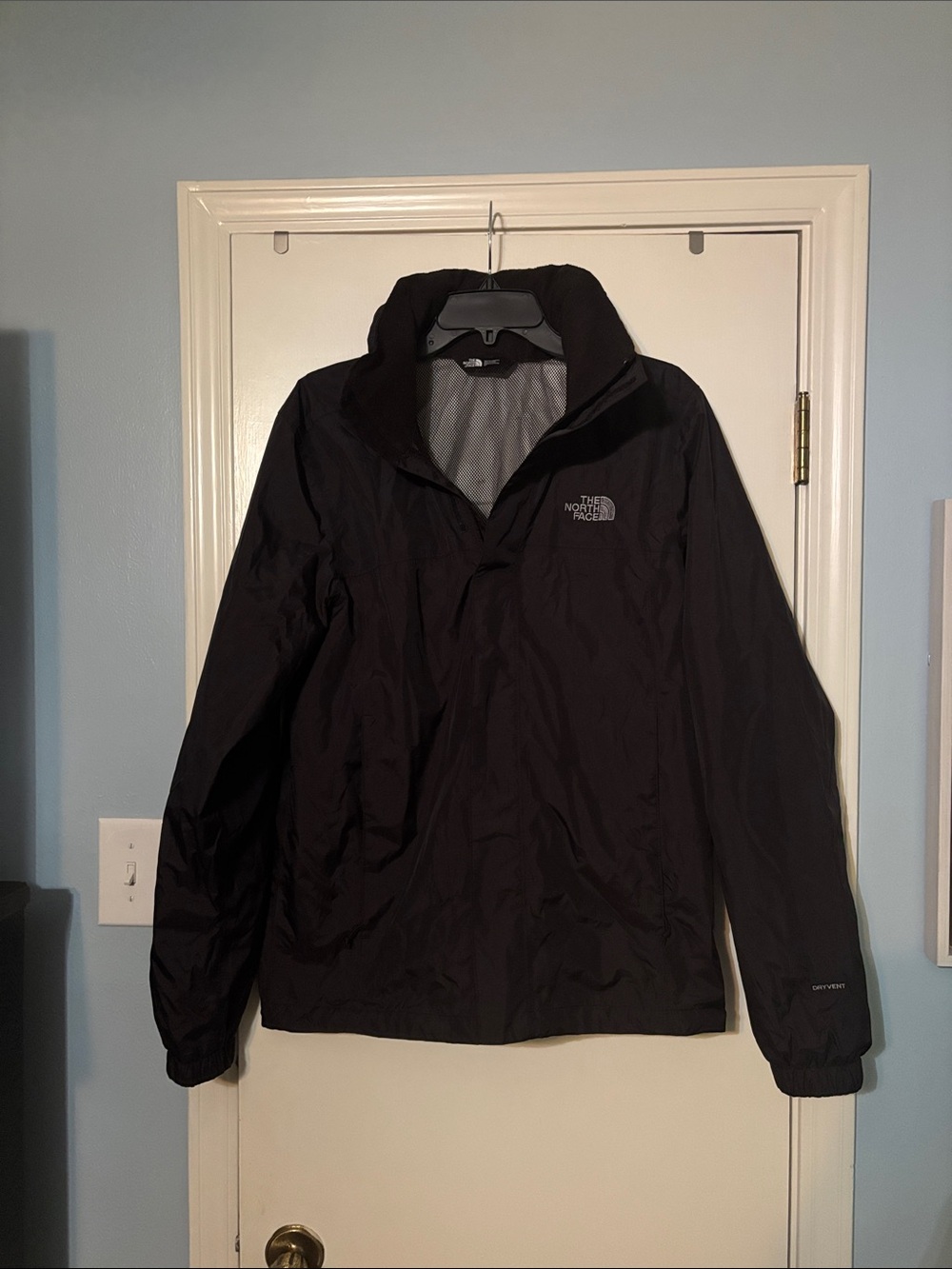 The North Face Black Men's Dryvent Waterproof Rain Jacket